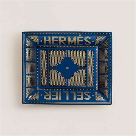 hermes sellier change tray|Hermes jewellery dish.